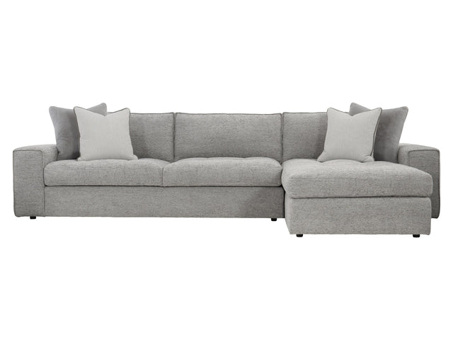 Nest Grey Fabric RAF  Sectional - Ornate Home