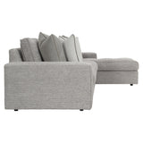 Nest Grey Fabric RAF  Sectional - Ornate Home