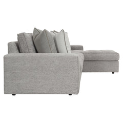 Nest Grey Fabric RAF  Sectional - Ornate Home