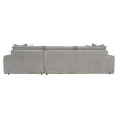 Nest Grey Fabric RAF  Sectional - Ornate Home