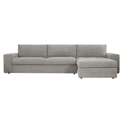 Nest Grey Fabric RAF  Sectional - Ornate Home