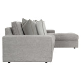 Nest Grey Fabric Sectional - Ornate Home