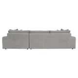 Nest Grey Fabric Sectional - Ornate Home