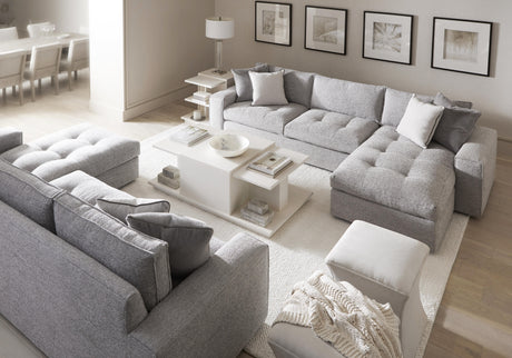 Nest Grey Fabric Sectional - Ornate Home