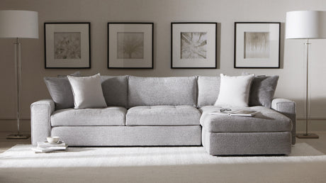 Nest Grey Fabric Sectional - Ornate Home