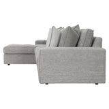Nest Grey Fabric Sectional - Ornate Home