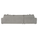 Nest Grey Fabric Sectional - Ornate Home