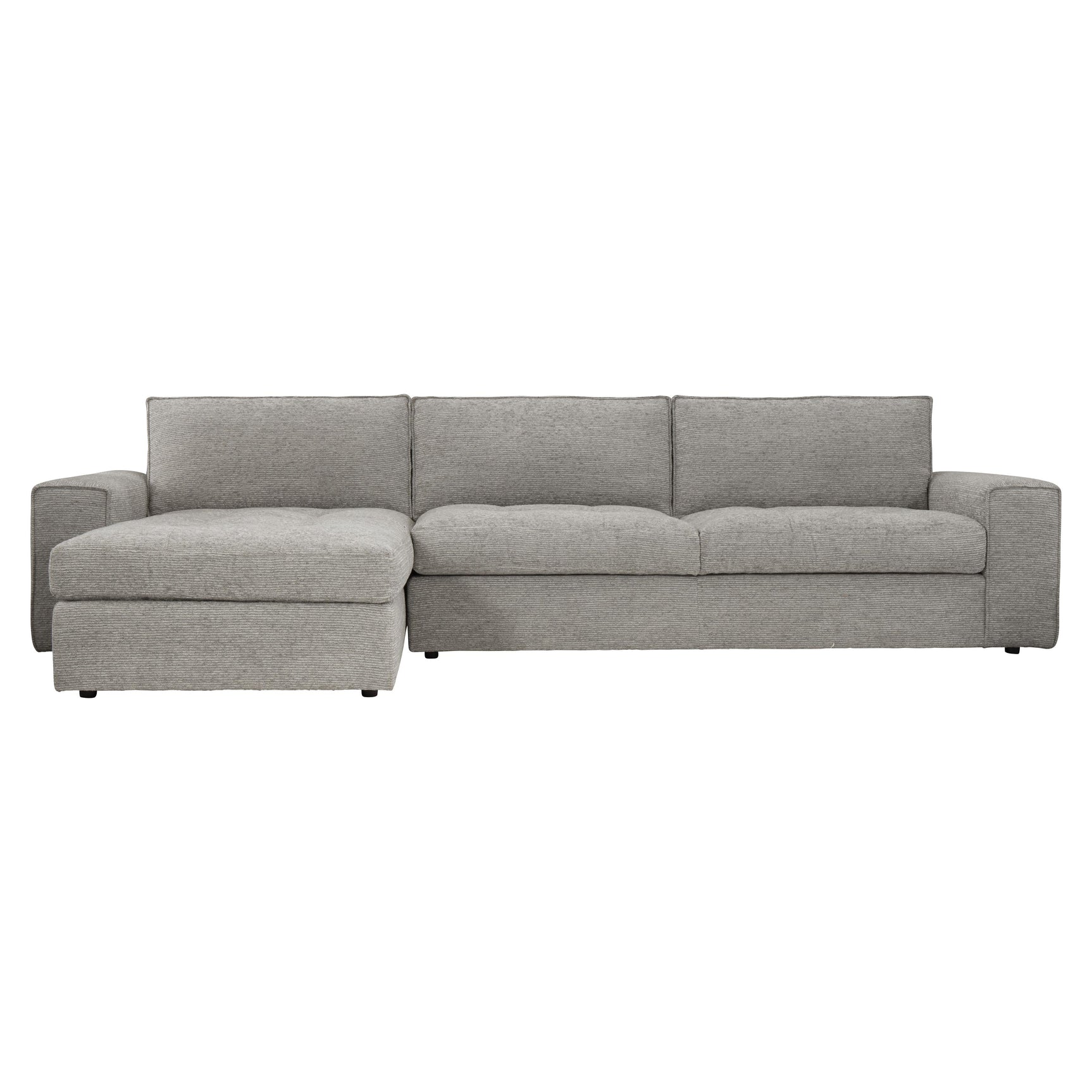 Nest Grey Fabric Sectional - Ornate Home