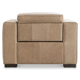 Nest Taupe Power Motion Chair - Ornate Home