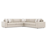 Nest White/Brown Sectional