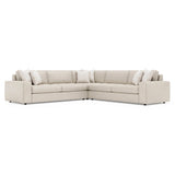Nest White/Brown Sectional
