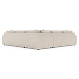 Nest White/Brown Sectional