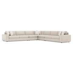 Nest White/Cream Sectional - Ornate Home