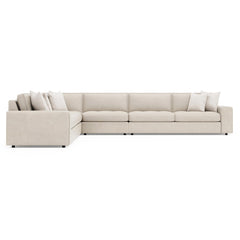 Nest White/Cream Sectional - Ornate Home