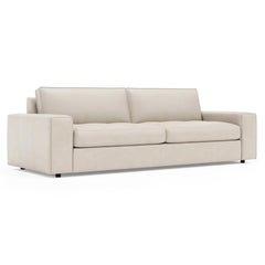 Nest White/Cream Sofa Without Pillows - Ornate Home