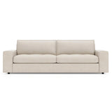 Nest White/Cream Sofa Without Pillows - Ornate Home