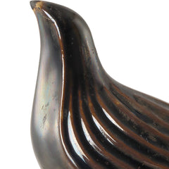 Nesting Bird Gray Sculptures (Set of 2) - Ornate Home