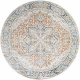 Neta Red & Blue Flat Pile Washable Rug - Clearance - Ornate Home