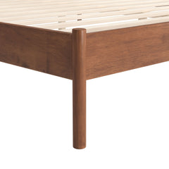 Netz Black & Walnut King Bed - Ornate Home