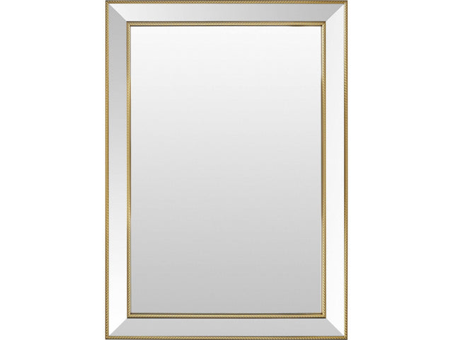 Netzschkau Rectangular Gold Mirror - Ornate Home