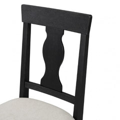 Neue Mills Black Chair - Ornate Home