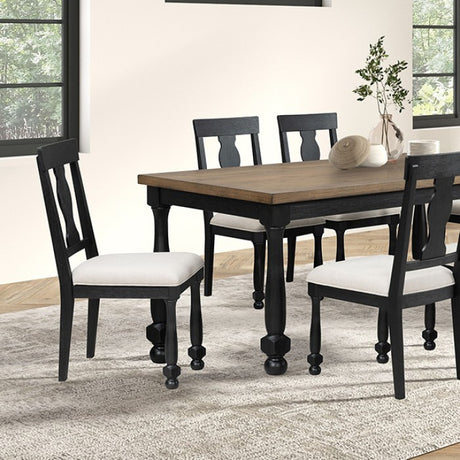 Neue Mills Black Dining Table - Ornate Home