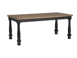 Neue Mills Black Dining Table - Ornate Home