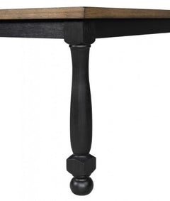 Neue Mills Black Dining Table - Ornate Home