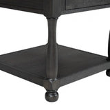Neue Mills Weathered Black/Brown End Table - Ornate Home