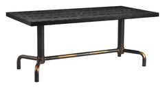 Neum Black Dining Table - Ornate Home