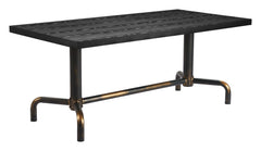 Neum Black Dining Table - Ornate Home