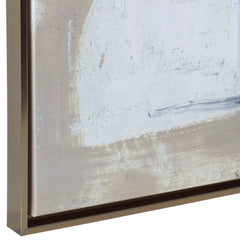 Neutral Nirvana Multicolor Abstract Canvas Art - Ornate Home
