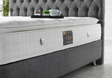 Nevada Grey Storage Bed With Headboard - Ornate Home