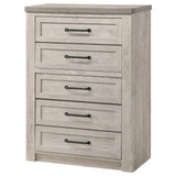 Nevado Grey / Weathered Taupe Chest - Ornate Home