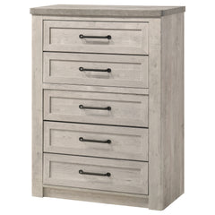 Nevado Grey / Weathered Taupe Chest - Ornate Home