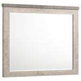 Nevado Grey / Weathered Taupe Dresser Mirror - Ornate Home