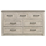 Nevado Grey / Weathered Taupe Dresser - Ornate Home