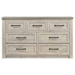 Nevado Grey / Weathered Taupe Dresser - Ornate Home