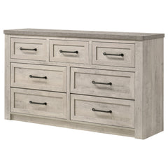 Nevado Grey / Weathered Taupe Dresser - Ornate Home