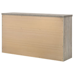 Nevado Grey / Weathered Taupe Dresser - Ornate Home