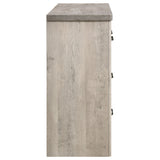 Nevado Grey / Weathered Taupe Dresser - Ornate Home