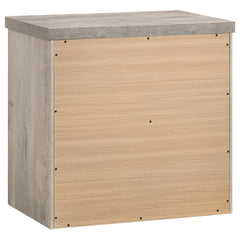 Nevado Grey / Weathered Taupe Nightstand - Ornate Home