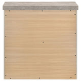 Nevado Grey / Weathered Taupe Nightstand - Ornate Home