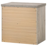 Nevado Grey / Weathered Taupe Nightstand - Ornate Home