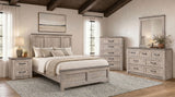 Nevado Grey / Weathered Taupe Queen 5 Pc Set - Ornate Home
