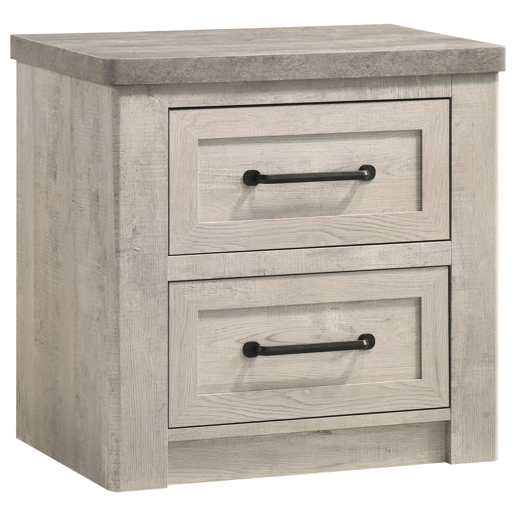 Nevado Grey / Weathered Taupe Queen 5 Pc Set - Ornate Home