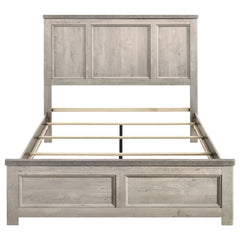 Nevado Grey / Weathered Taupe Queen Bed - Ornate Home