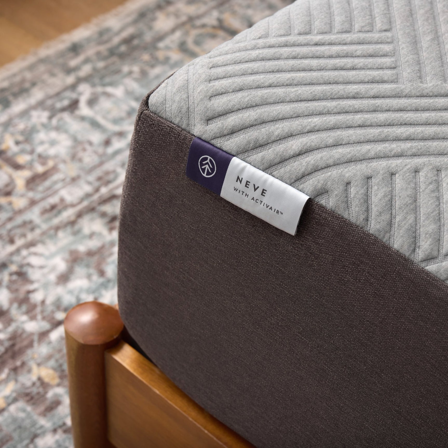 Neve ActivAir Gray King Mattress - Ornate Home