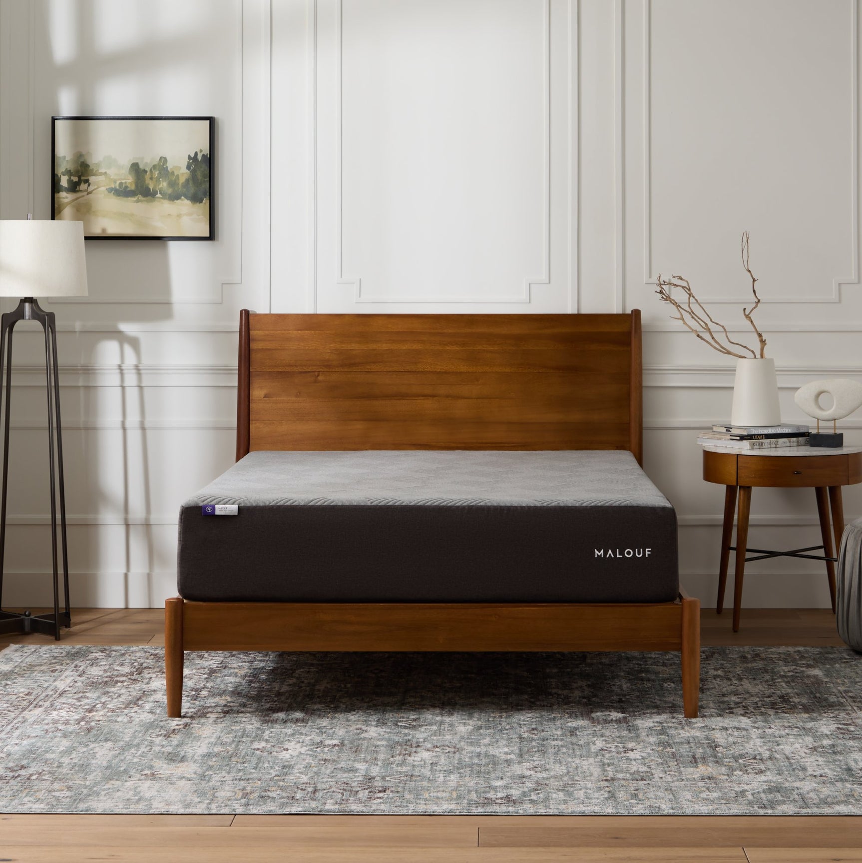 Neve ActivAir Gray Queen Mattress - Ornate Home