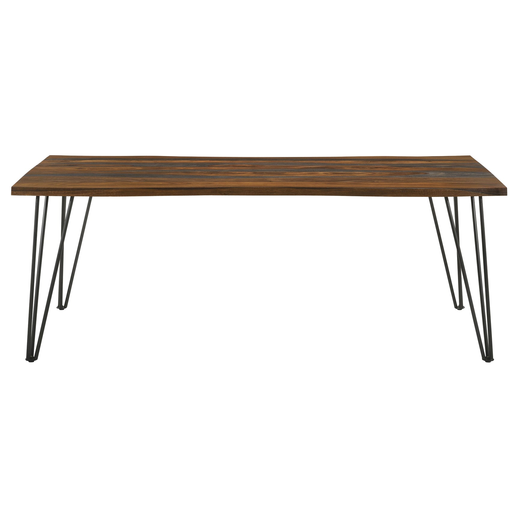 Neve Grey Sheesham 80-inch Live Edge Dining Table - Ornate Home